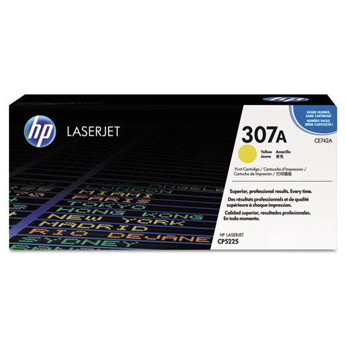 HP 307A Yellow Toner